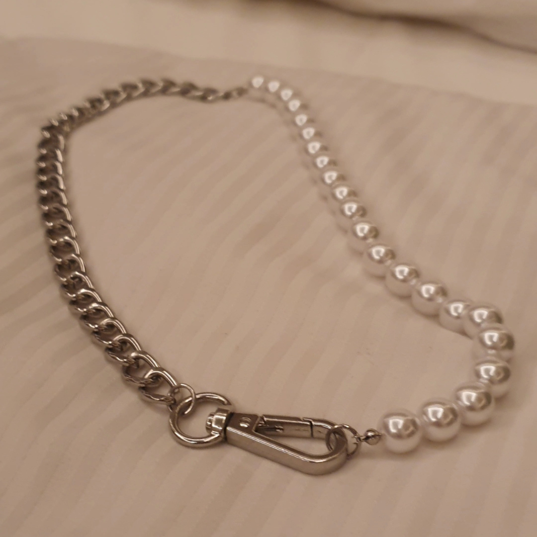 Pearl Cuban Chain