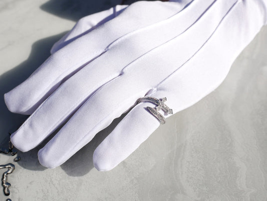 Iced Blade ring