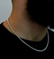 925 Square Link Sterling Silver chain