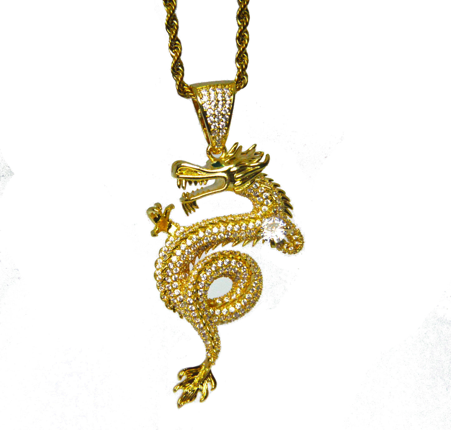 The Dragon Pendant Gold