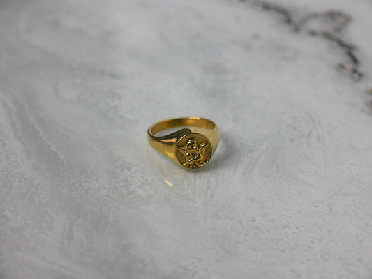 Angel Signet Ring