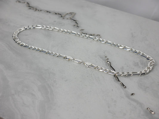 925 Silver Figaro Chain 8MM