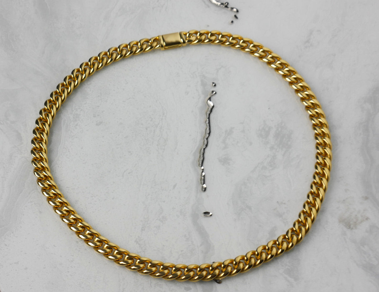 10mm Miami Cuban Chain Gold