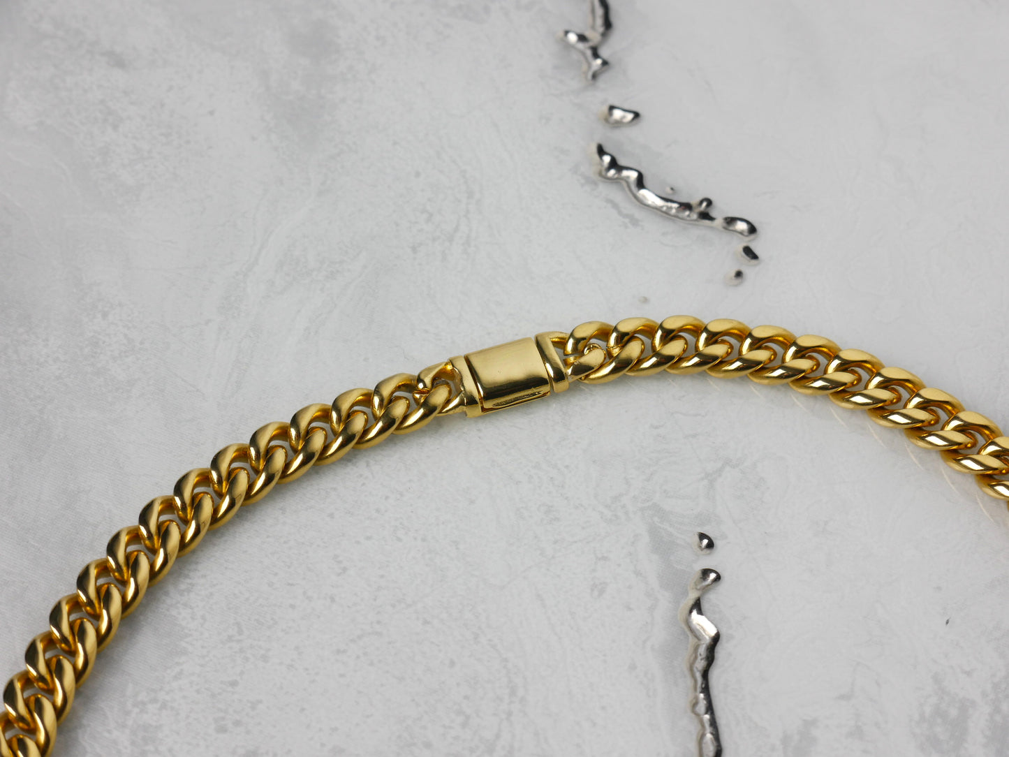 10mm Miami Cuban Chain Gold