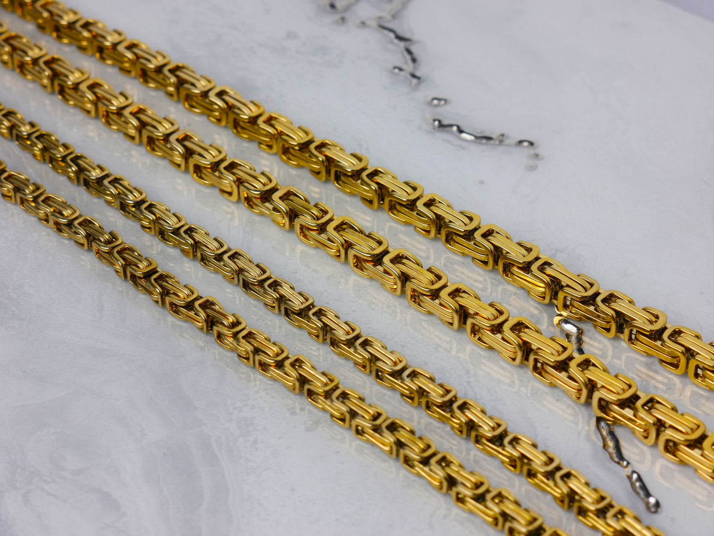 Gold Byzantine Chain 6mm