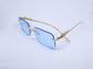 Gold Leopard Blue Shades