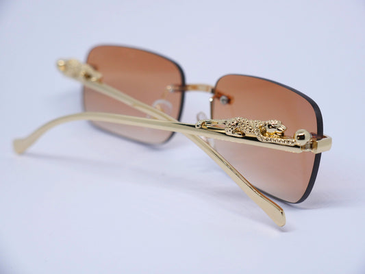 Gold Leopard Tan Shades