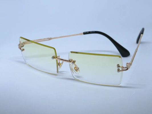 Premium Rimless Medallion Sunglasses