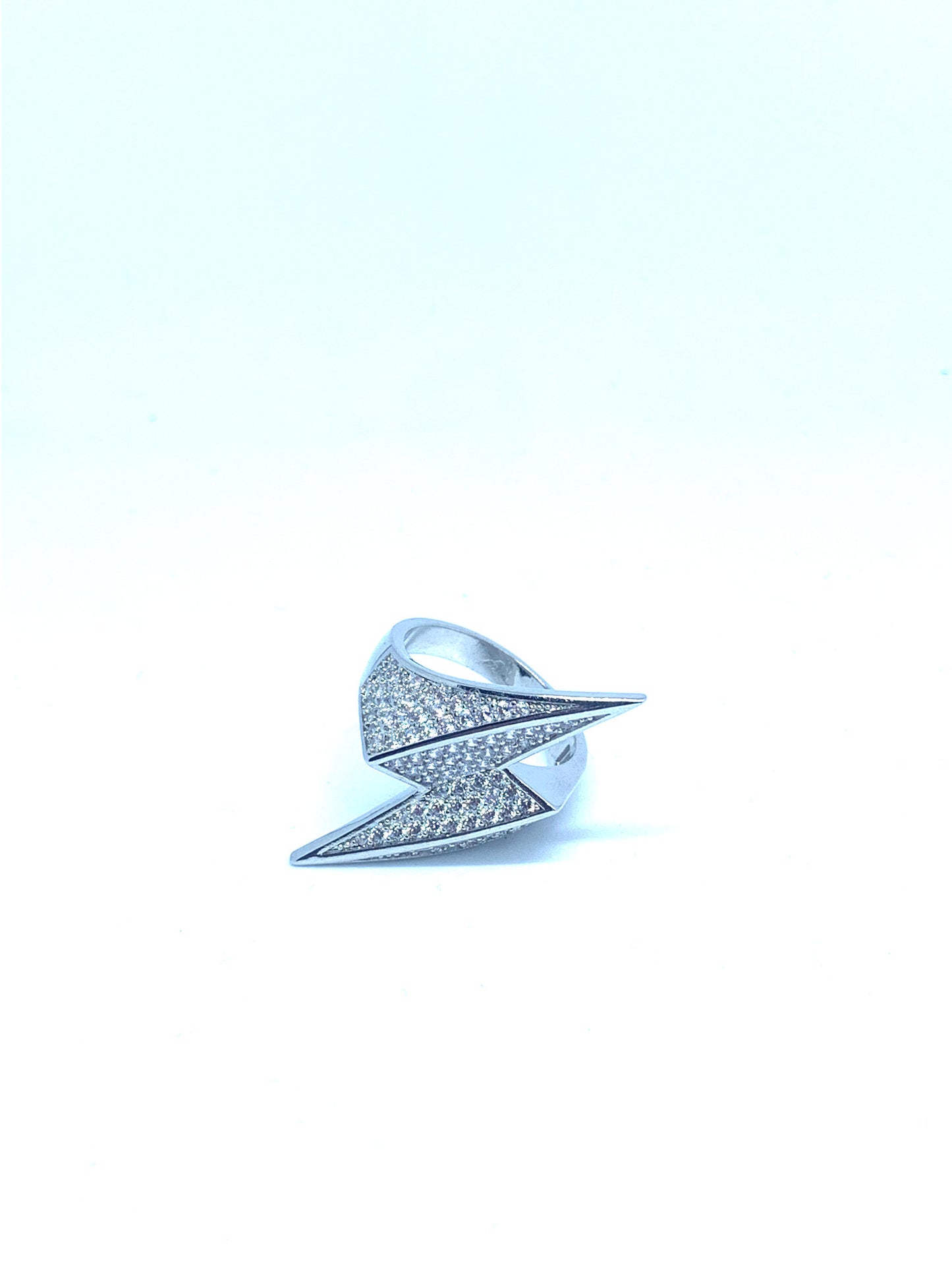 Two point White Gold Ring