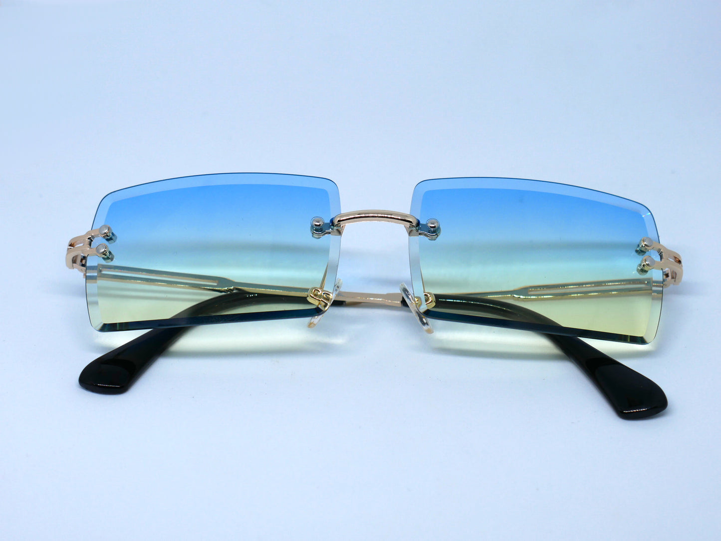 Premium Sunset Rimless Sunglasses