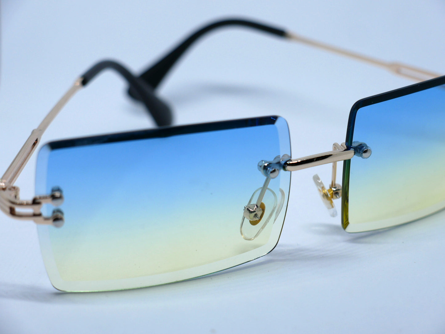 Premium Sunset Rimless Sunglasses